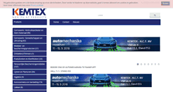 Desktop Screenshot of kemtex.be